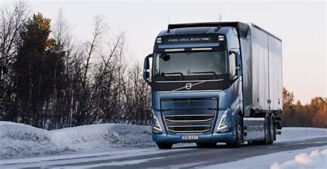 Volvo Tests Hydrogen Powered Electric Trucks On Public Roads