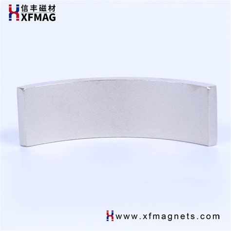 Sintered Rare Earth Neodymium Iron Boron Magnetic Arc NdFeB Magnet