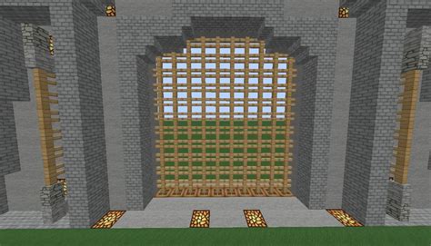 Door Of An Medieval Castle Minecraft Map