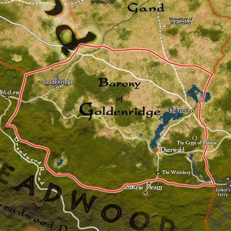 Barony Of Goldenridge Keoland Organization In World Of Greyhawk