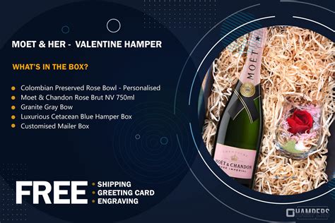 Moët And She Valentine Hamper Luxury T Hamper Sydney
