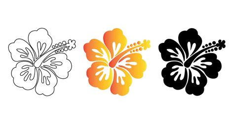 Flor Hawaiana Vectores Iconos Gráficos y Fondos para Descargar Gratis