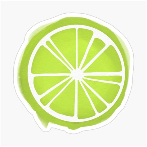 "Green Citrus Lime " Sticker for Sale by jesslivo | Green sticker ...