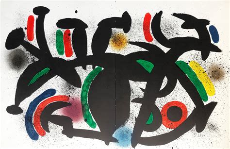 Joan Miró Litografía original VIII Kunstgalerie Art ETC