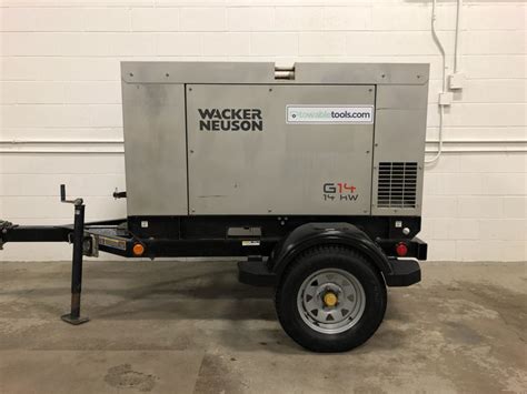 Wacker Neuson G14 For Sale Used 14 Kw Diesel Generator Towable Tools