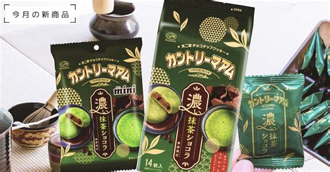 2023年抹茶の市販お菓子『カントリーマアム（濃い抹茶ショコラ）』はどんなお菓子？販売店は？｜お菓子と、わたし