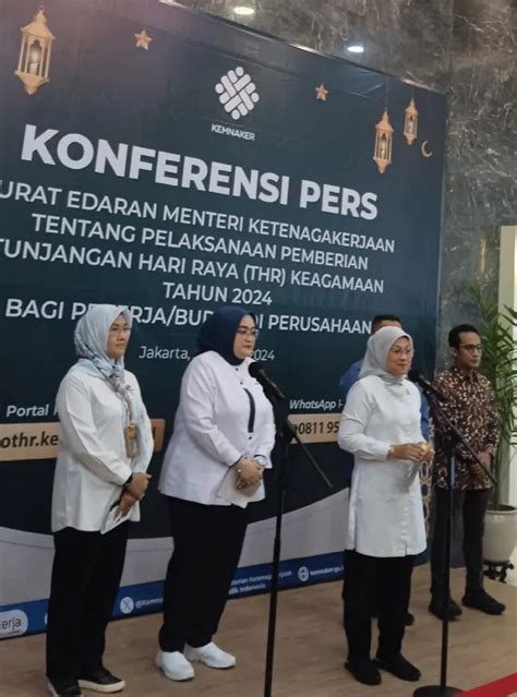 THR Wajib Dibayar H 7 Menteri Ketenagakerjaan Ida Fauziyah Tidak