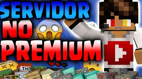 SERVIDOR NO PREMIUM PARA MINECRAFT SKYWARS SKYBLOCK SURVIVAL Y