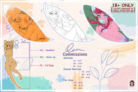 Open Commissions By Yukithepanda Hentai Foundry