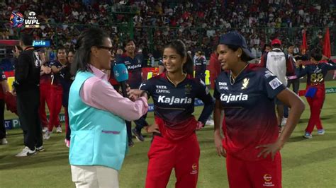 Watch Dc Vs Rcb Post Match Interview Shreyanka Patil And Asha Sobhana