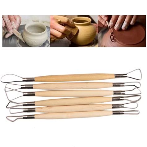 ENSEMBLE D OUTILS DE Sculpture En Argile Poterie Cire Premium Avec