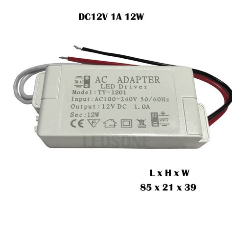 Dc 12v 240v Led Driver Power Supply Adapter Light Led Strip Light