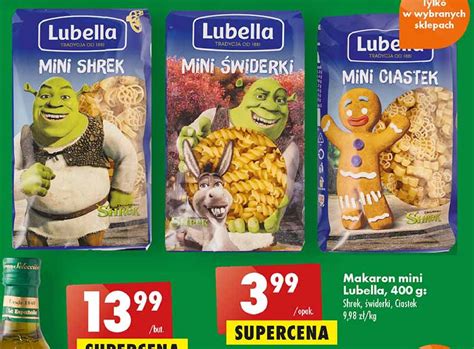 Makaron Mini Shrek Lubella Makaron Mini Cena Promocje Opinie