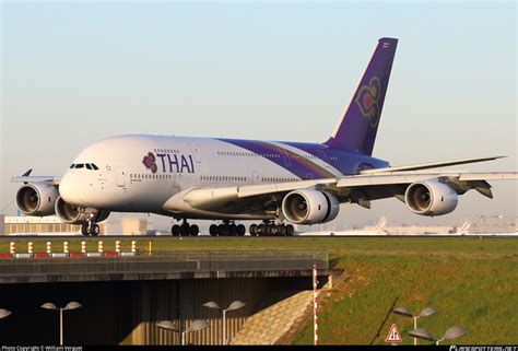 HS TUF Thai Airways Airbus A380 841 Photo By William Verguet ID