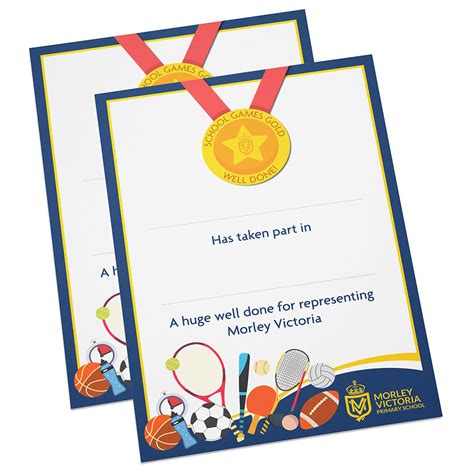 Sports Certificates School Creative