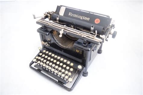 Remington Typewriter Company Remington Standard 12 Typemachine Met