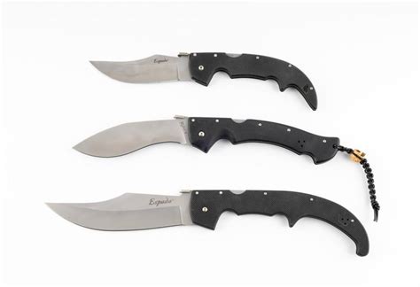 Lot - Three Cold Steel folding knives