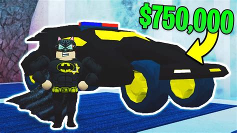 Buying The Batmobile How To Level Up And Codes Jailbreak Winter Update