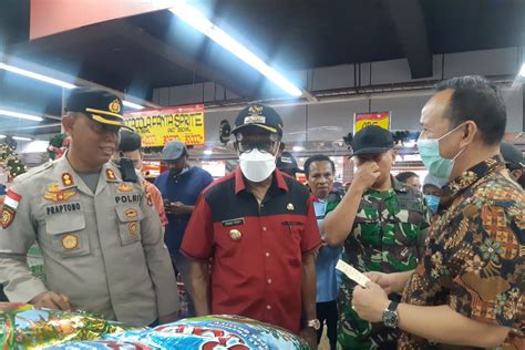 Tpid Kota Jayapura Pastikan Stok Bahan Pokok Aman Disaat Natal Antara