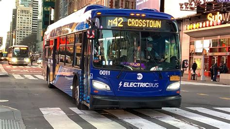 Mta Bus New Flyer Xcelsior Xe On The M Times Square Youtube