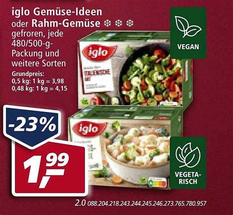 Iglo Gem Se Ideen Oder Rahm Gem Se Angebot Bei Real