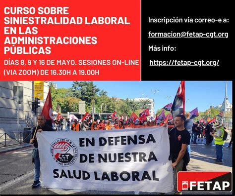 CURSO SOBRE SINIESTRALIDAD LABORAL EN LAS ADMINISTRACIONES PÚBLICAS