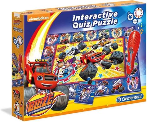 Clementoni Blaze And The Monster Machines Interactieve Quiz Puzzel