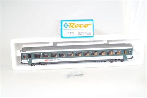 Roco H0 44472 Personenwagen SBB 2 Kl Top Ovp Gearontologist