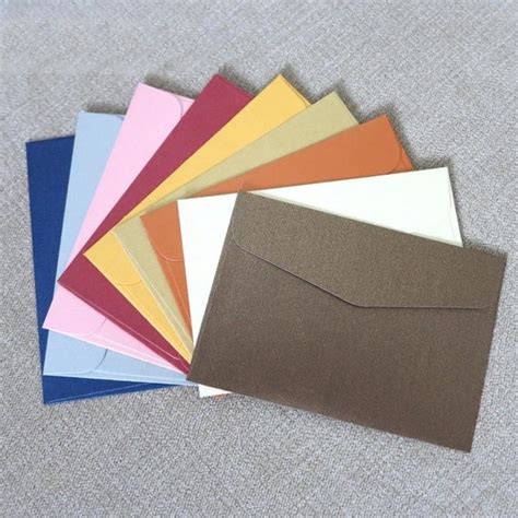 Envelope Colorido Pre O Embalagem Ideal