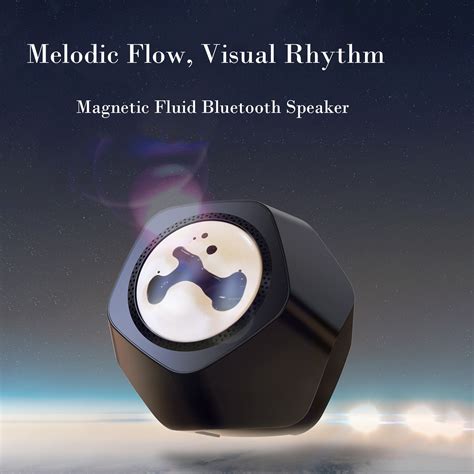 Ferromagnetic Speaker With Dynamic Visuals Audio Visual Speaker Desktop ...