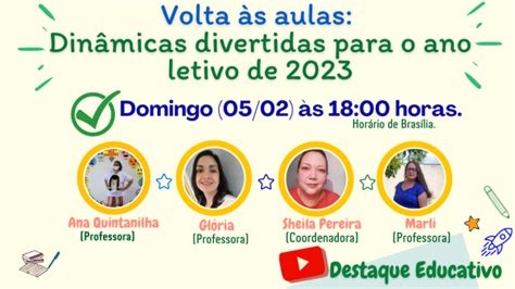 Volta S Aulas Din Micas Divertidas Para O Ano Letivo De Online