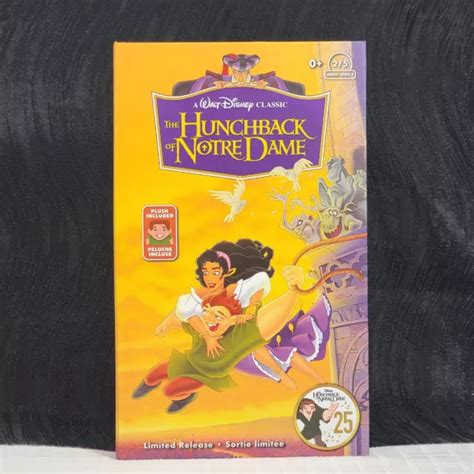 A Walt Disney Classic The Hunchback Of Notre Dame Vhs Box Plush Limited