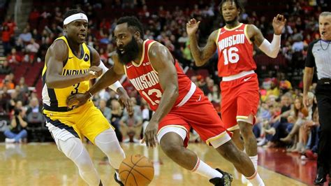 James Harden Scores 44 Points Rockets Beat Pacers News Khaleej Times