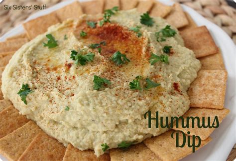 Hummus Dip Recipe Six Sisters Stuff