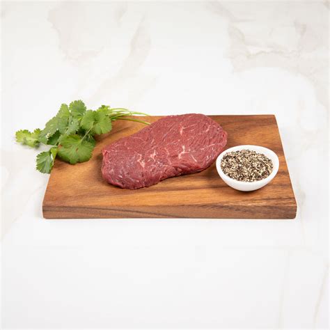 Silver Fern Farms 100 Grass Fed Angus Beef Raw Top Sirloin Steak Thickness