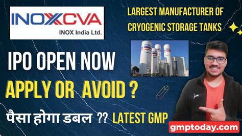 Inox Cva Ipo Detailed Analysis Inox Cva Ipo Review Open Now Youtube