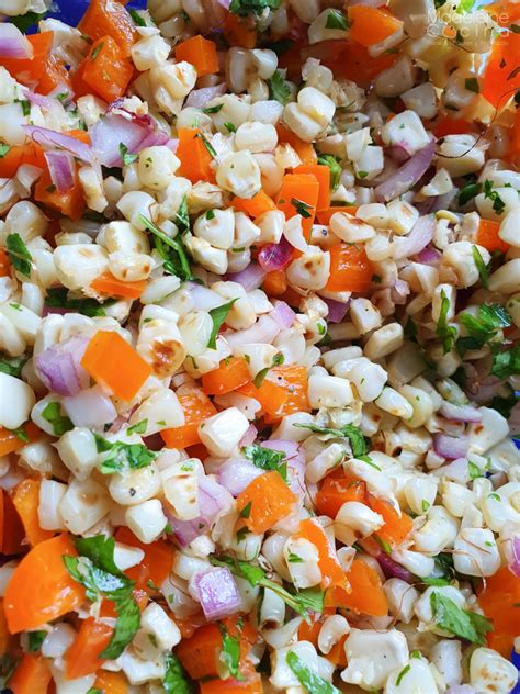 Ensalada De Elote Asado Madeleine Cocina