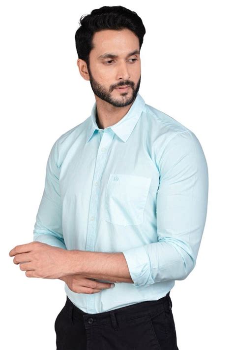 Men Plain Cotton Shirt Formal And Casual Full Sleeves At Rs 399 In