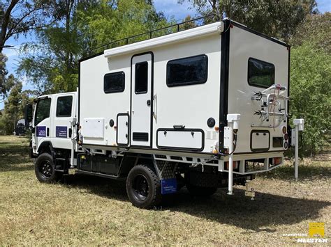 Isuzu Expedition Truck Dual Cab Nps 7545 155 4x4 With Slide On Australia