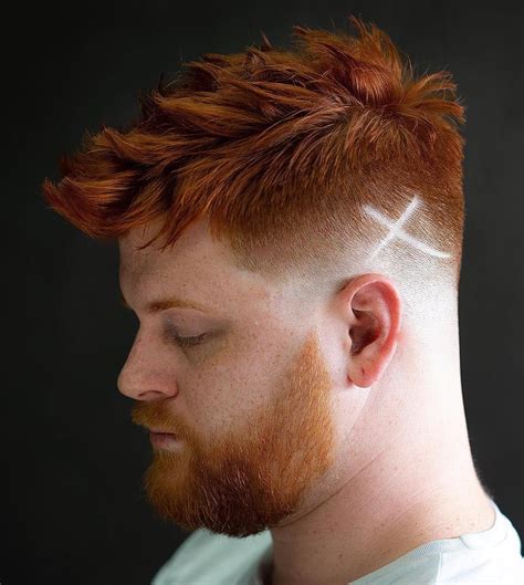 Eye Catching Red Hair Mens Hairstyles Ginger Hairstyles Red