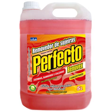 Removedor De Sujeiras Perfecto Removex Lts Produtos De Limpeza