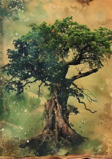 58 Magical Tree Junk Journal Pages Printable Pdf Artsydee Drawing Painting Craft