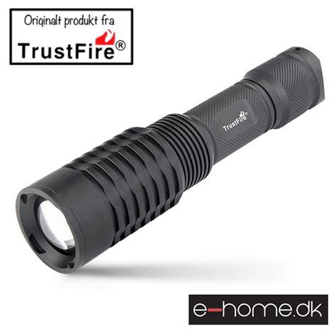 Trustfire Z Lommelygte Led Lumen H J Lav Og Strobe