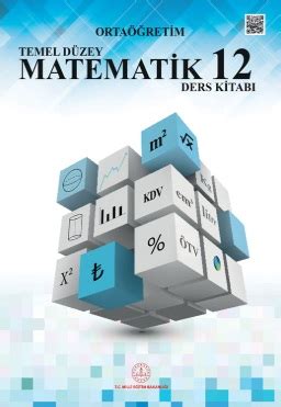 12 Sınıf Temel Düzey Matematik Ders Kitabı MEB pdf indir Meb Ders