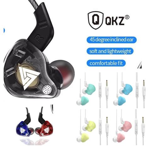 Jual Headset Earphone Qkz Ak6 Ak6x Super Bass Sports In Ear With