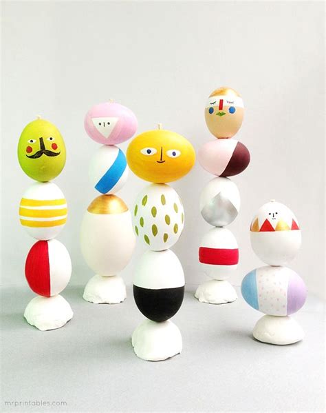 Easter Egg Sculpture - Fun Crafts Kids