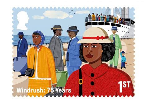 Windrush 75 Years Stamp Magazine