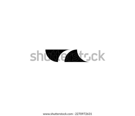 Half Circle Monogram Logo Templet Stock Vector (Royalty Free ...