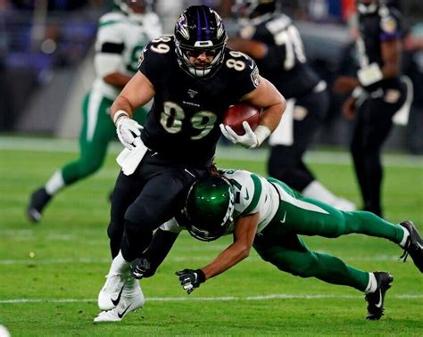 MARK ANDREWS 8X10 PHOTO BALTIMORE RAVENS PICTURE NFL GAME ACTION ...