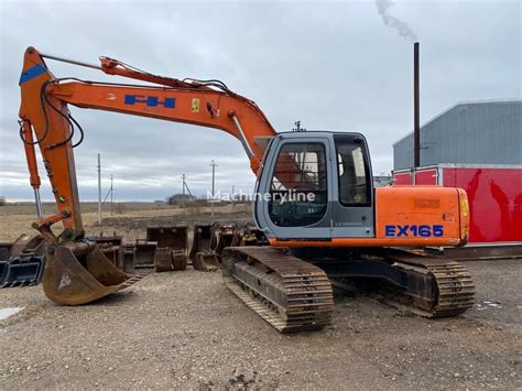 Fiat Hitachi Ex165 Tracked Excavator For Sale Lithuania Raseiniai Ew38326